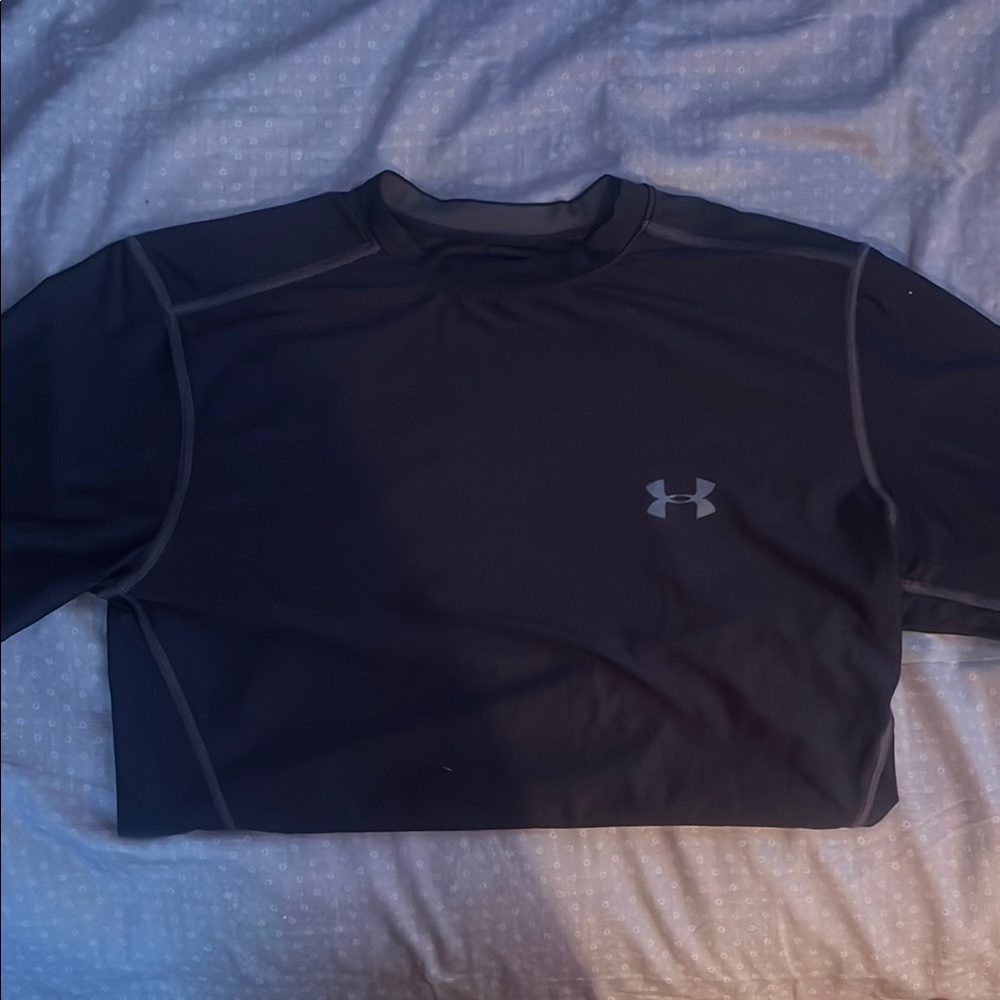 Under Armour Black Short Sleeve Fitted Shirt